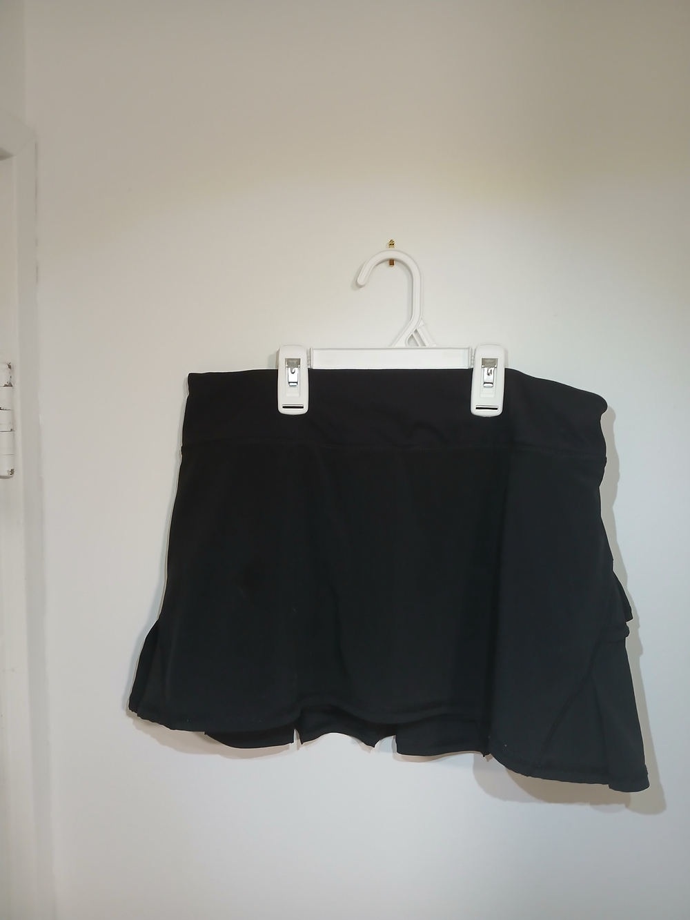 lululemon athletica Black Athletic Skort with Inner Shorts